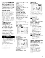 Предварительный просмотр 87 страницы Bosch WFMC6401UC Operating, Care And Installation Instructions Manual