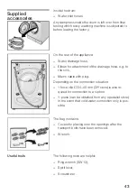 Preview for 43 page of Bosch wfo 2260 Instruction Manual And Installation Instructions