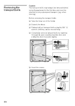 Preview for 46 page of Bosch wfo 2260 Instruction Manual And Installation Instructions