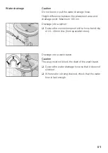 Preview for 51 page of Bosch wfo 2260 Instruction Manual And Installation Instructions