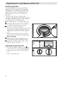 Preview for 22 page of Bosch WFT2806GB Instruction Manual And Installation Instructions