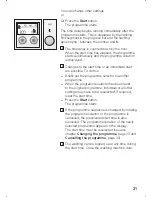 Предварительный просмотр 31 страницы Bosch WFX145SGB01 Instruction Manual And Installation Instructions