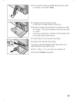 Предварительный просмотр 43 страницы Bosch WFX145SGB01 Instruction Manual And Installation Instructions