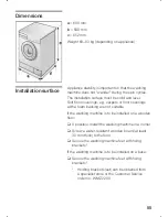 Предварительный просмотр 55 страницы Bosch WFX145SGB01 Instruction Manual And Installation Instructions