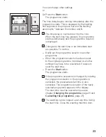 Предварительный просмотр 23 страницы Bosch WFX3268GB Instruction Manual And Installation Instructions