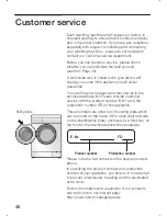 Предварительный просмотр 40 страницы Bosch WFX3268GB Instruction Manual And Installation Instructions