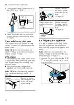 Предварительный просмотр 16 страницы Bosch WGA244BGHK User Manual And Installation Instructions