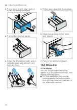 Предварительный просмотр 42 страницы Bosch WGA244BGHK User Manual And Installation Instructions