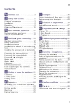 Preview for 3 page of Bosch WGA244U0AU Instruction Manual And Installation Instructions