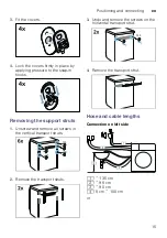 Preview for 15 page of Bosch WGA244U0AU Instruction Manual And Installation Instructions