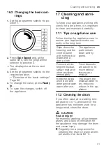 Preview for 41 page of Bosch WGA254A0IN User Manual And Installation Instructions