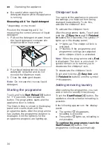 Preview for 34 page of Bosch WGA254U0AU Instruction Manual And Installation Instructions