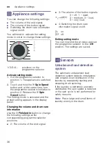 Preview for 36 page of Bosch WGA254U0AU Instruction Manual And Installation Instructions