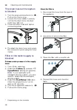 Preview for 40 page of Bosch WGA254U0AU Instruction Manual And Installation Instructions