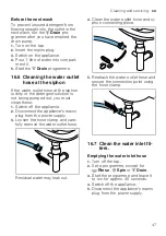 Preview for 47 page of Bosch WGA254XVZA User Manual And Installation Instructions