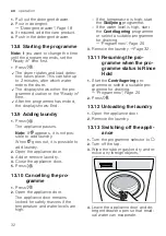 Preview for 32 page of Bosch WGG1440ASN User Manual And Installation Instructiions