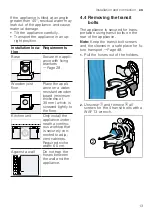 Предварительный просмотр 13 страницы Bosch WGG1440H0 User Manual And Installation Instructions