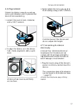 Предварительный просмотр 17 страницы Bosch WGG244020 Instructions For Use And Assembly