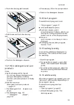 Предварительный просмотр 33 страницы Bosch WGG244020 Instructions For Use And Assembly