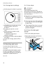 Предварительный просмотр 36 страницы Bosch WGG244020 Instructions For Use And Assembly