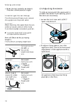 Предварительный просмотр 16 страницы Bosch WGG24405NL User Manual And Installation Instructiions