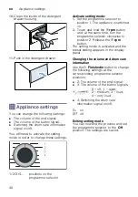 Предварительный просмотр 40 страницы Bosch WGG244A0SG Instruction Manual And Installation Instructions