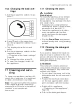 Предварительный просмотр 37 страницы Bosch WGG244ARSN User Manual And Installation Instructions