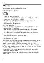 Preview for 4 page of Bosch WGG244MPFG User Manual And Installation Instructions