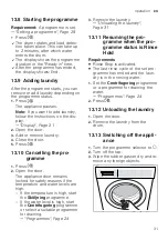 Предварительный просмотр 31 страницы Bosch WGG2540MSN User Manual And Installation Instructions