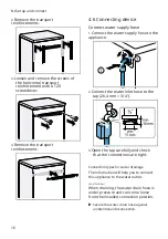 Предварительный просмотр 16 страницы Bosch WGG256A5NL User Manual And Installation Instructions