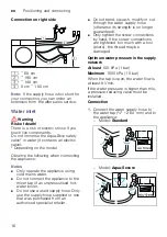 Preview for 16 page of Bosch WGG454A0ID Instruction Manual And Installation Instructions