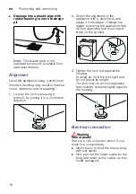 Предварительный просмотр 18 страницы Bosch WGG454A0TH Instruction Manual And Installation Instructions