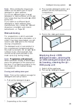 Предварительный просмотр 39 страницы Bosch WGG454A0TH Instruction Manual And Installation Instructions