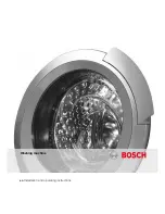 Bosch WIA20000EE Installation And Operating Instructions Manual preview