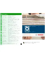 Предварительный просмотр 8 страницы Bosch WIS24140 Operating Instructions Manual