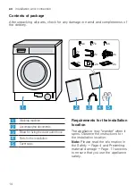 Предварительный просмотр 14 страницы Bosch WIW24341EU User Manual And Installation Instructions