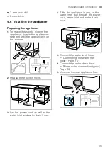 Предварительный просмотр 15 страницы Bosch WIW24342EU User Manual And Installation Instructions