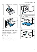 Предварительный просмотр 37 страницы Bosch WIW28301GB User Manual And Installation Instructiions