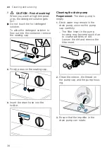 Предварительный просмотр 38 страницы Bosch WIW28301GB User Manual And Installation Instructiions