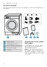 Предварительный просмотр 14 страницы Bosch WIW28501GB User Manual And Assembly Instructions