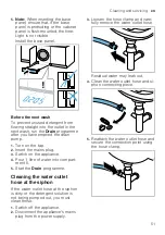 Preview for 51 page of Bosch WIW28501GB User Manual And Assembly Instructions