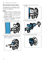 Предварительный просмотр 16 страницы Bosch WIW28541EU User Manual And Assembly Instructions