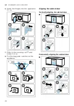 Предварительный просмотр 20 страницы Bosch WIW28541EU User Manual And Assembly Instructions