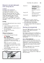 Preview for 29 page of Bosch WLK20260IN Instruction Manual And Installation Instructions