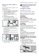 Preview for 35 page of Bosch WLK20260IN Instruction Manual And Installation Instructions