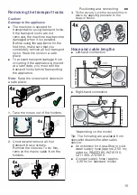 Предварительный просмотр 15 страницы Bosch WLK20261IN Instruction Manual And Installation Instructions