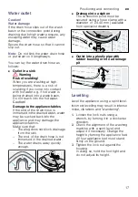 Предварительный просмотр 17 страницы Bosch WLK20261IN Instruction Manual And Installation Instructions