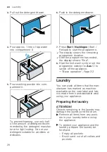 Предварительный просмотр 28 страницы Bosch WM14N0H2 User Manual And Assembly Instructions