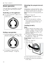 Предварительный просмотр 32 страницы Bosch WM14N0H2 User Manual And Assembly Instructions