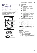 Preview for 13 page of Bosch WM14U460IN Instruction Manual And Installation Instructions